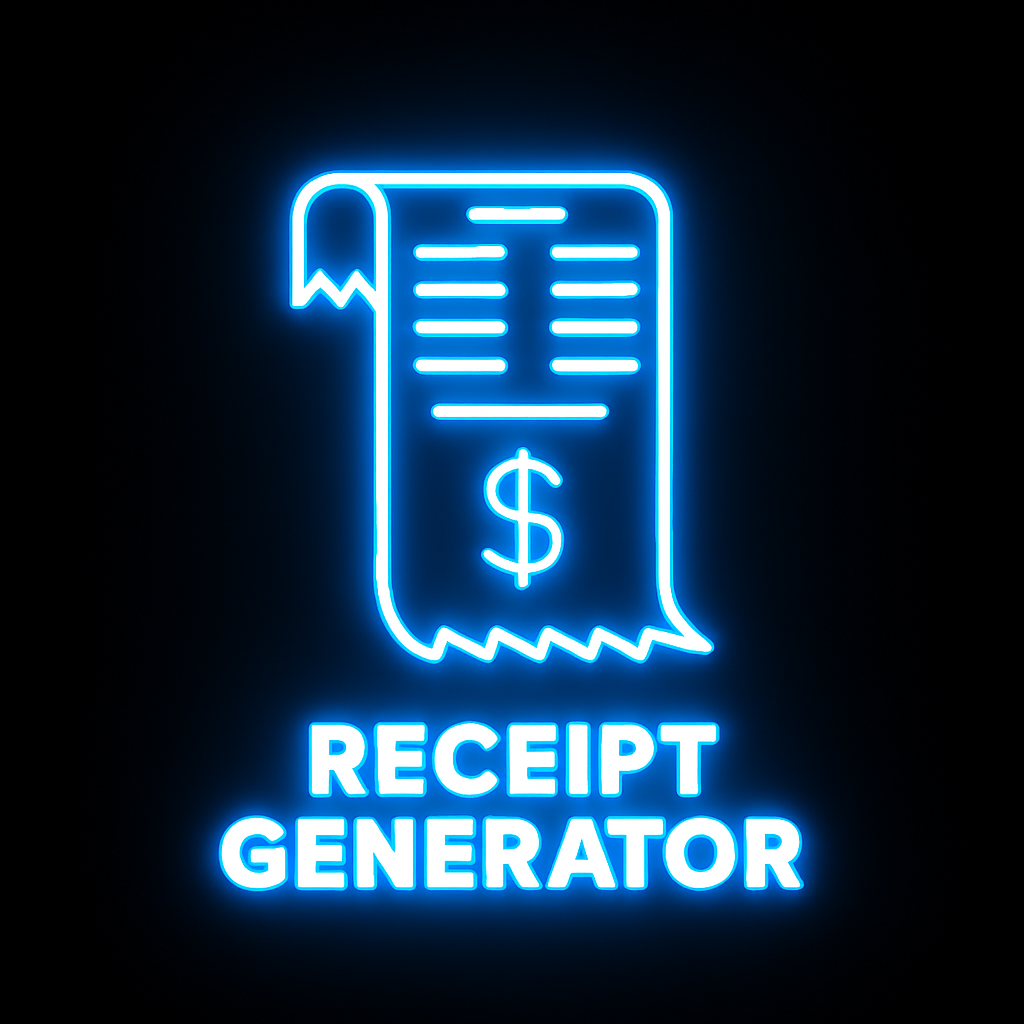 Receipt Generator